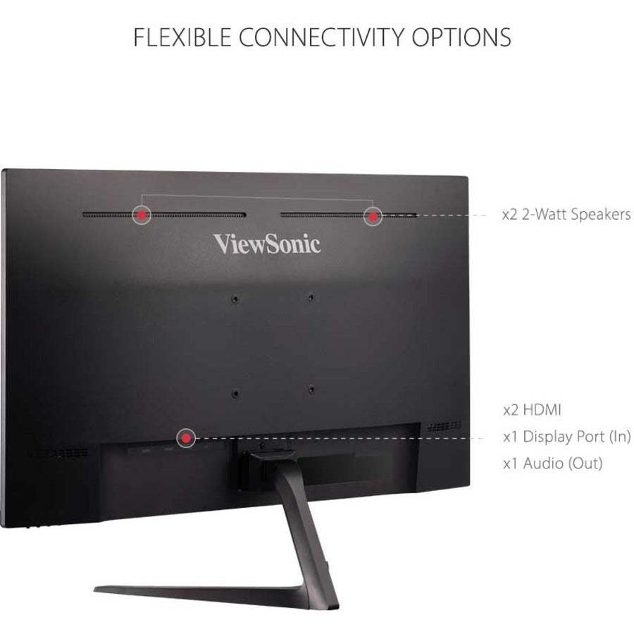 ViewSonic Entertainment VX2718-P-MHD 27" Class Full HD LED Monitor - 16:9 - Black VX2718-P-MHD