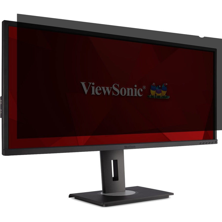 ViewSonic VP-PF-3400 - Privacy Filter Screen Protector Clear, Black VP-PF-3400
