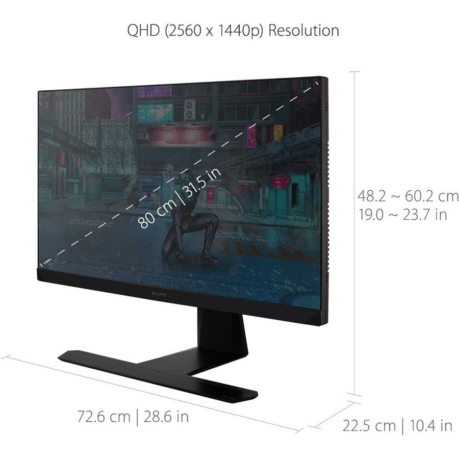 Viewsonic 32" Display, IPS Panel, 2560 x 1440 Resolution XG320Q