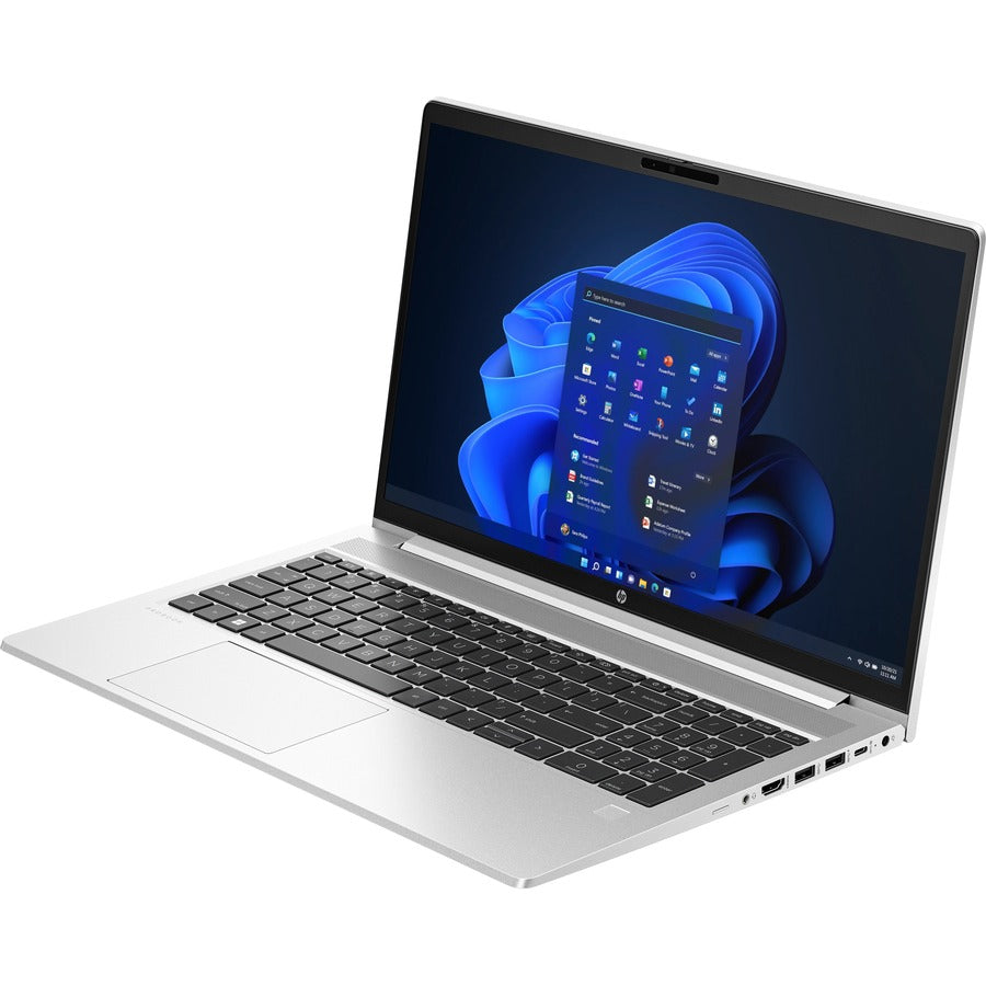 Ordinateur portable HP ProBook 455 G10 15,6" - Full HD - 1920 x 1080 - AMD Ryzen 5 7530U Hexa-core (6 cœurs) - 8 Go de RAM totale - 256 Go SSD - Pike Silver Plastic 7P3B6UT#ABA