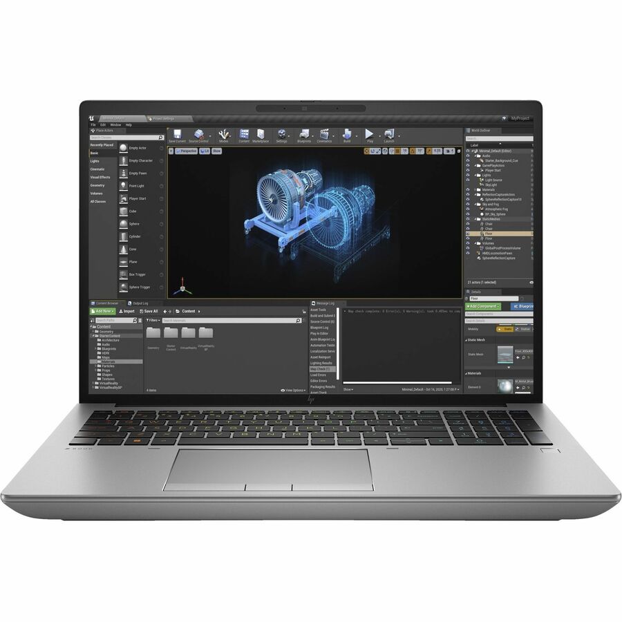 Station de travail mobile HP ZBook Fury G10 16" - WUXGA - 1920 x 1200 - Intel Core i7 13e génération i7-13850HX Icosa-core (20 cœurs) - 32 Go de RAM totale - 1 To SSD 878K6UT#ABA