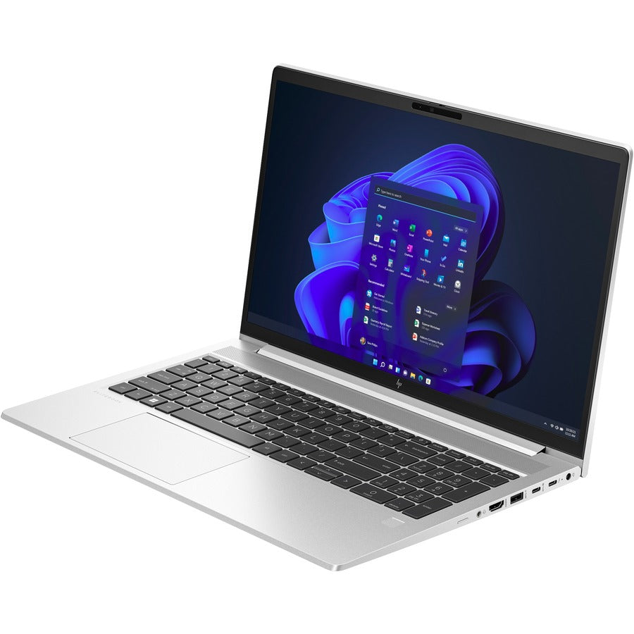 HP EliteBook 650 G10 15.6" Touchscreen Notebook - Full HD - 1920 x 1080 - Intel Core i7 13th Gen i7-1355U Deca-core (10 Core) 1.70 GHz - 16 GB Total RAM - 256 GB SSD - Pike Silver Aluminum 7Z5F3UT#ABA