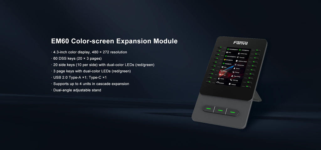 Sidecar Module Fanvil EM60 expansion Module/Sidecar