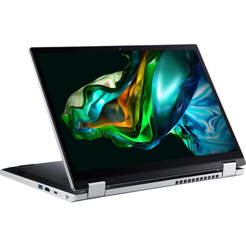 Acer A3SP14-31PT A3SP14-31PT-322D 14" Touchscreen 2 in 1 Notebook - WUXGA - 1920 x 1200 - Intel Core i3 i3-N305 Octa-core (8 Core) 1.80 GHz - 8 GB Total RAM - 256 GB SSD - Pure Silver NX.KN1AA.002