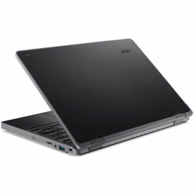 Acer TravelMate Spin B3 B311R-33 TMB311R-33-C04F 11.6" Touchscreen Convertible 2 in 1 Notebook - WXGA - 1366 x 768 - Intel N100 Quad-core (4 Core) - 4 GB Total RAM - 128 GB SSD - Black NX.VYNAA.002