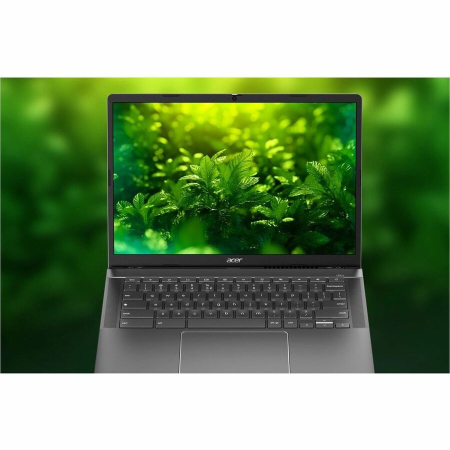 Acer Chromebook Plus 514 CBE574-1T-R8T7 Chromebook à écran tactile 14" - WUXGA - 1920 x 1200 - AMD Ryzen 3 7320C Quad-core (4 Core) 2,40 GHz - 8 Go de RAM totale - 256 Go SSD - Iron NX.KRDAA.001