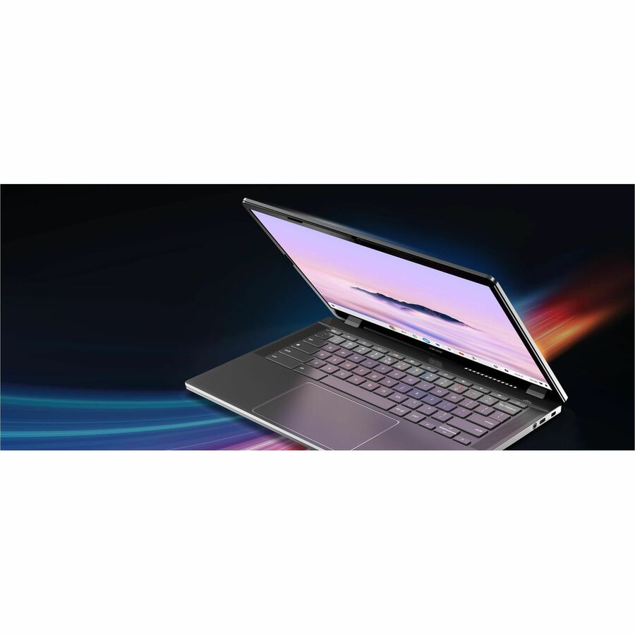 Acer Chromebook Plus 514 CBE574-1T-R7WJ Chromebook à écran tactile 14" - WUXGA - 1920 x 1200 - AMD Ryzen 3 7320C Quad-core (4 Core) 2,40 GHz - 8 Go de RAM totale - 256 Go SSD - Iron NX.KRDAA.003