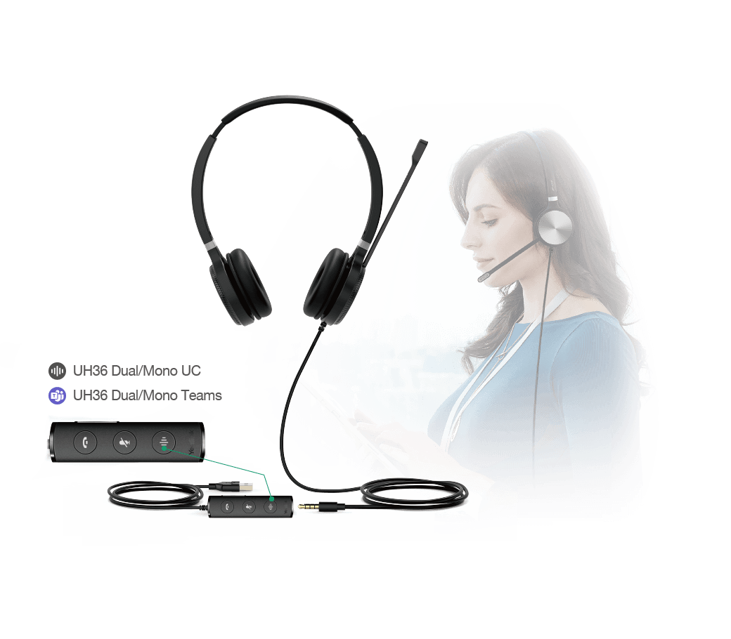 Yealink UH36 Duo USB Headset