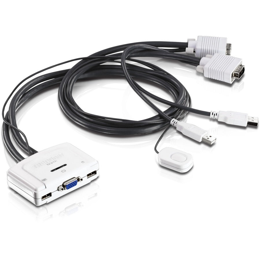 TRENDnet 2-port USB KVM Switch TK-217i