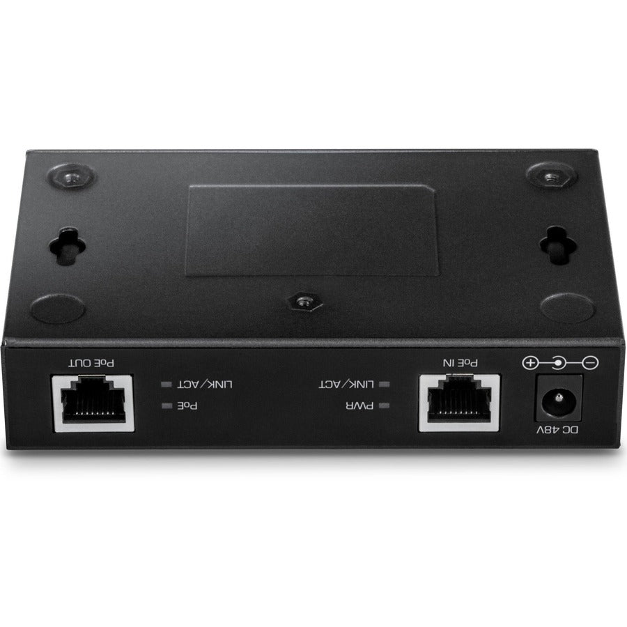 TRENDnet Gigabit PoE+ Repeater/Amplifier; Single Port PoE; Power Over Ethernet; 802.3af; 802.3at; 10/100/1000 Mbps; TPE-E110 TPE-E110