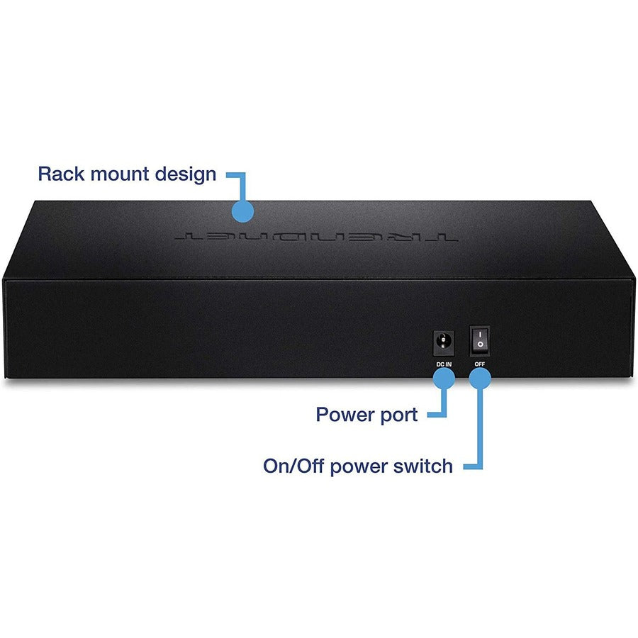 TRENDnet Gigabit Multi-WAN VPN Business Router; TWG-431BR; 5 x Gigabit ports; 1 x Console Port; QoS; Inter-VLAN Routing; Dynamic Routing; Load-Balancing; High Availability; Online Firmware Updates TWG-431BR