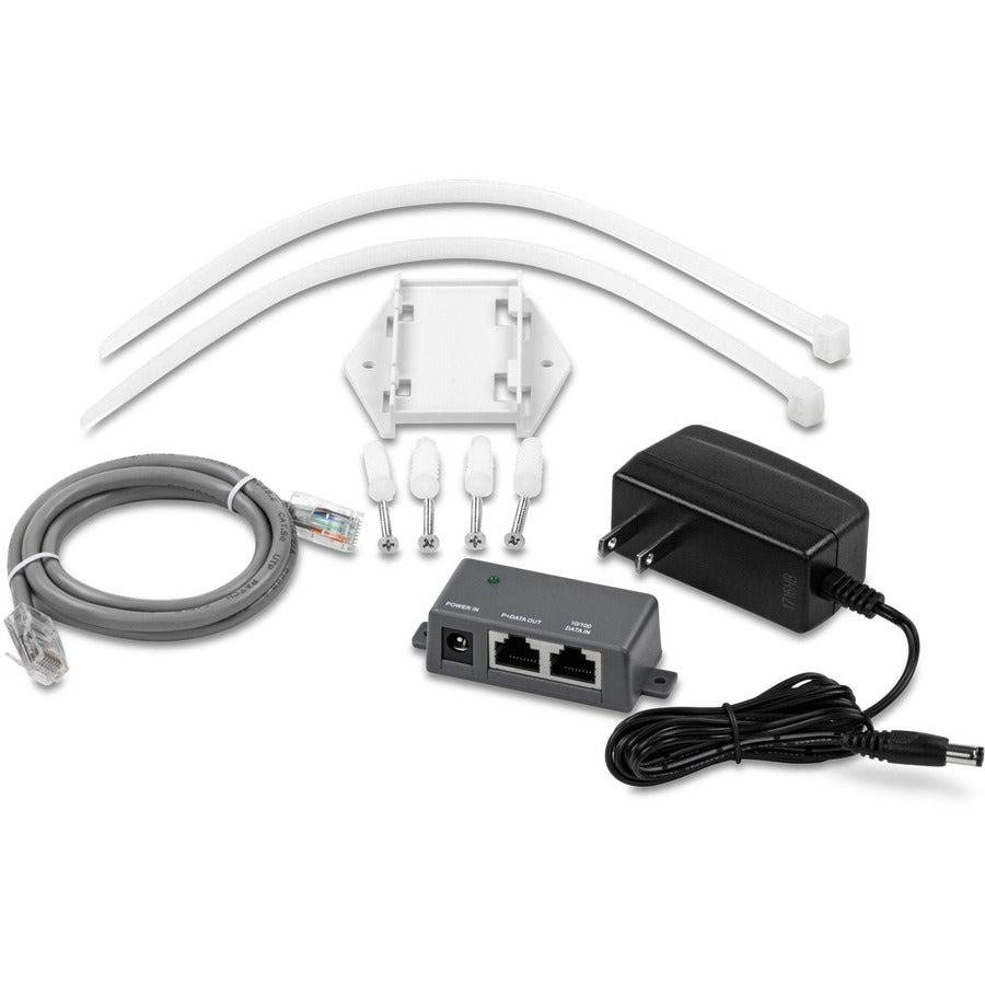 TRENDnet 10dBi Wireless N300 Outdoor PoE Pre-configured Point-to-Point Bridge Bundle Kit, Two Pre-Configured Wireless N Access Points, IPX6 Rated Housing, 10 dBi Antennas, White, TEW-740APBO2K TEW-740APBO2K