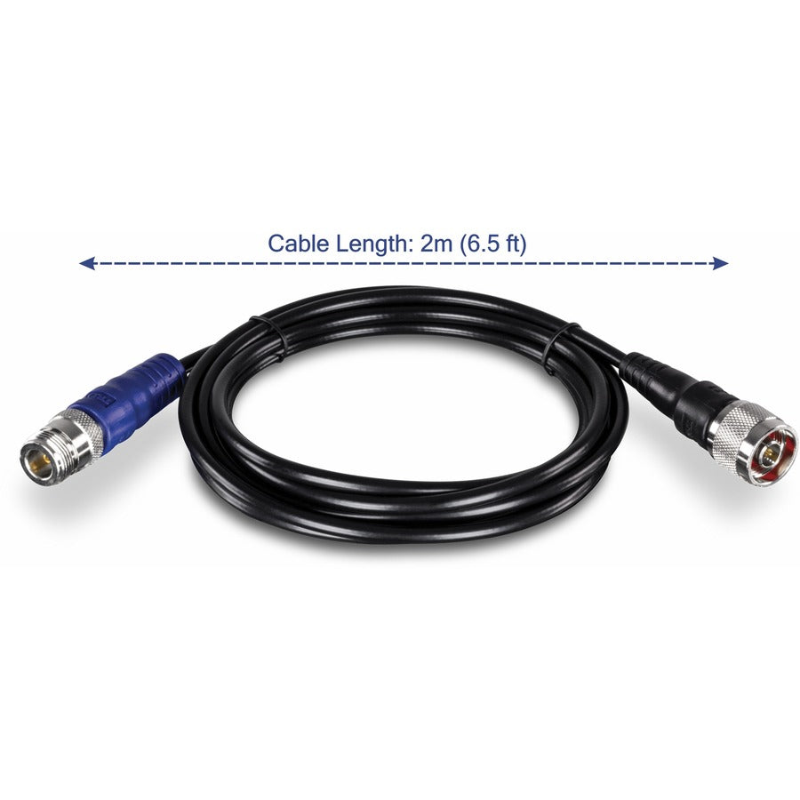 TRENDnet N-Type Male to N-Type Female Cable / 2M (6.5') TEW-L402