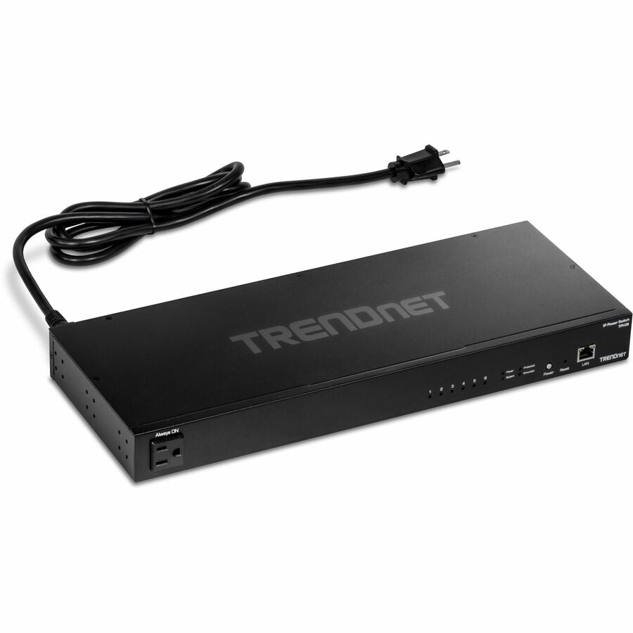 TRENDnet 6-Outlet Managed Rackmount Power Distribution Unit TPI-06