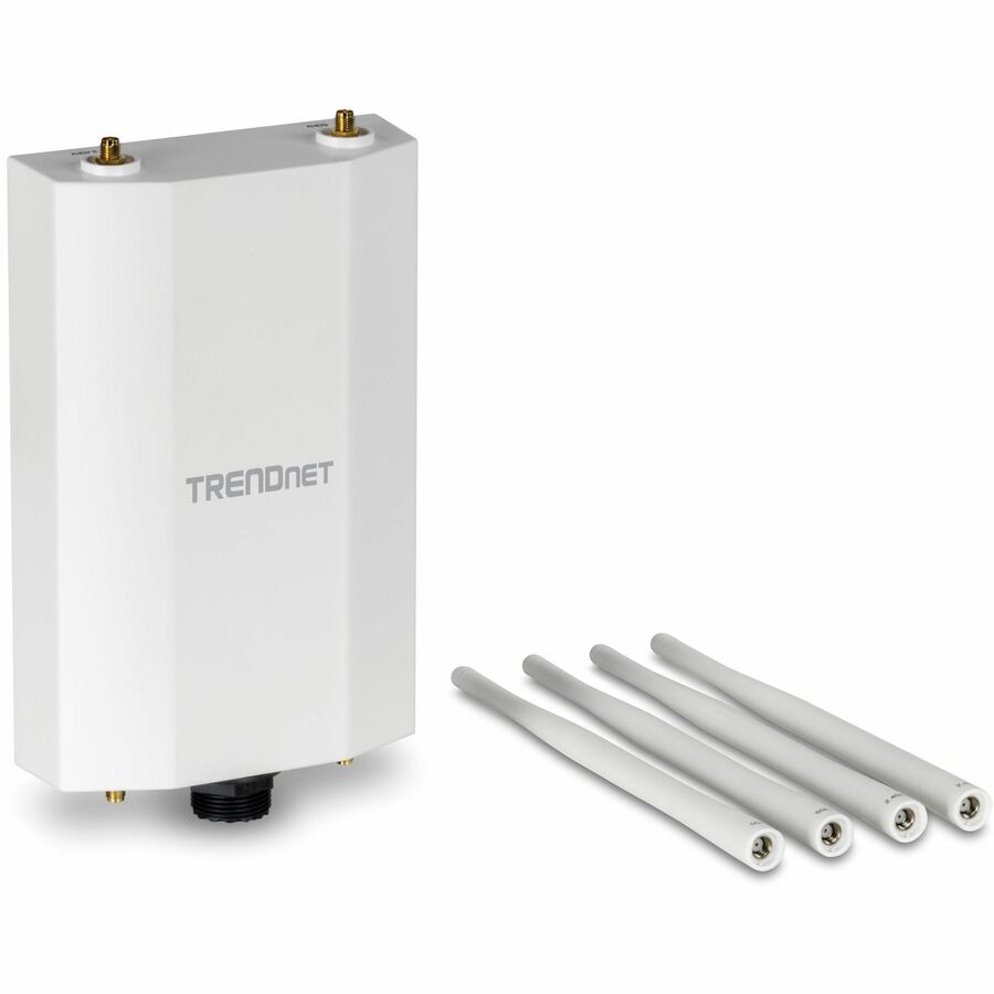 TRENDnet TEW-941APBO Dual Band IEEE 802.11 a/b/g/n/ac/ax 1.73 Gbit/s Wireless Access Point - Outdoor - TAA Compliant TEW-941APBO
