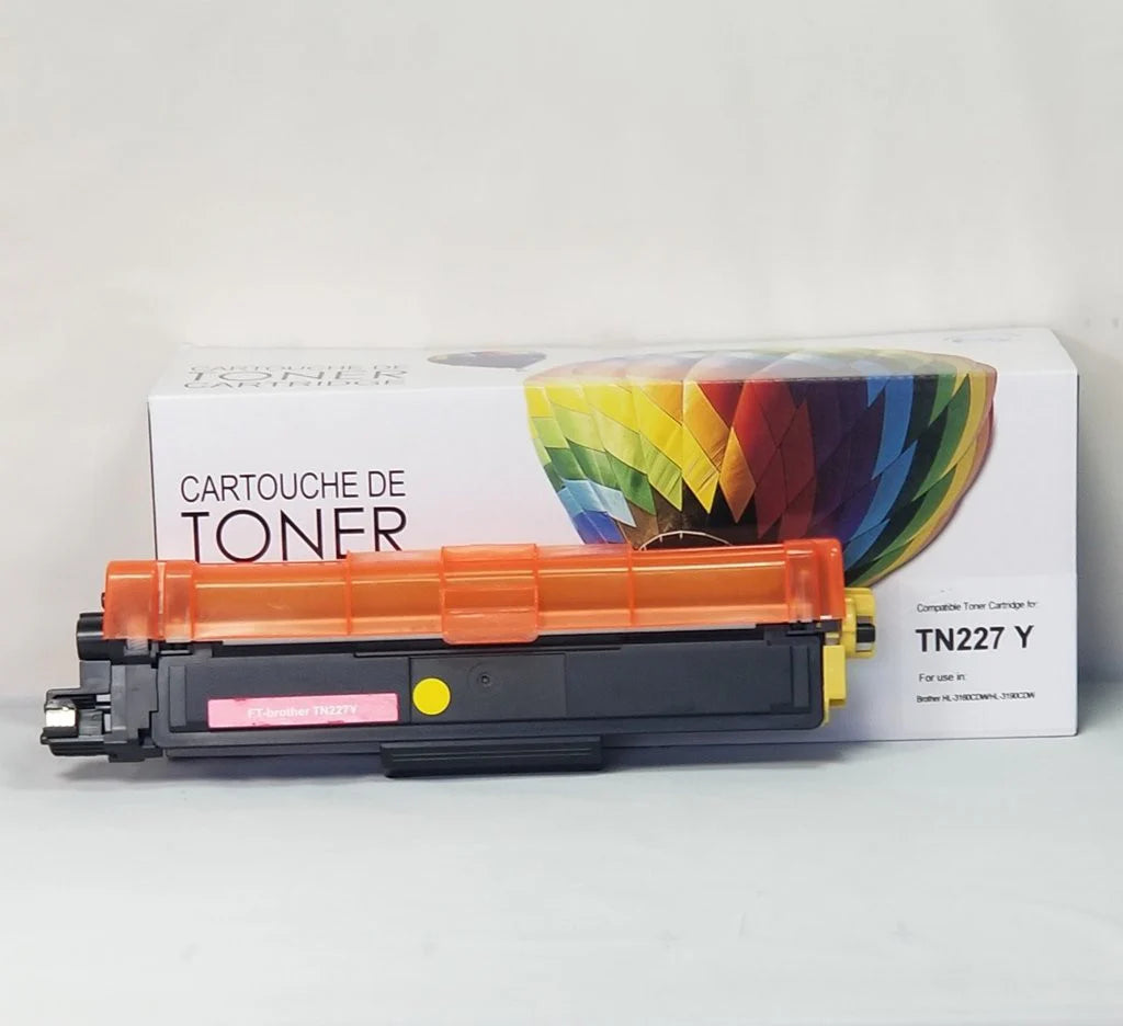 Compatible Brother TN227 Toner Cartridge - Yellow - Balloon Brand