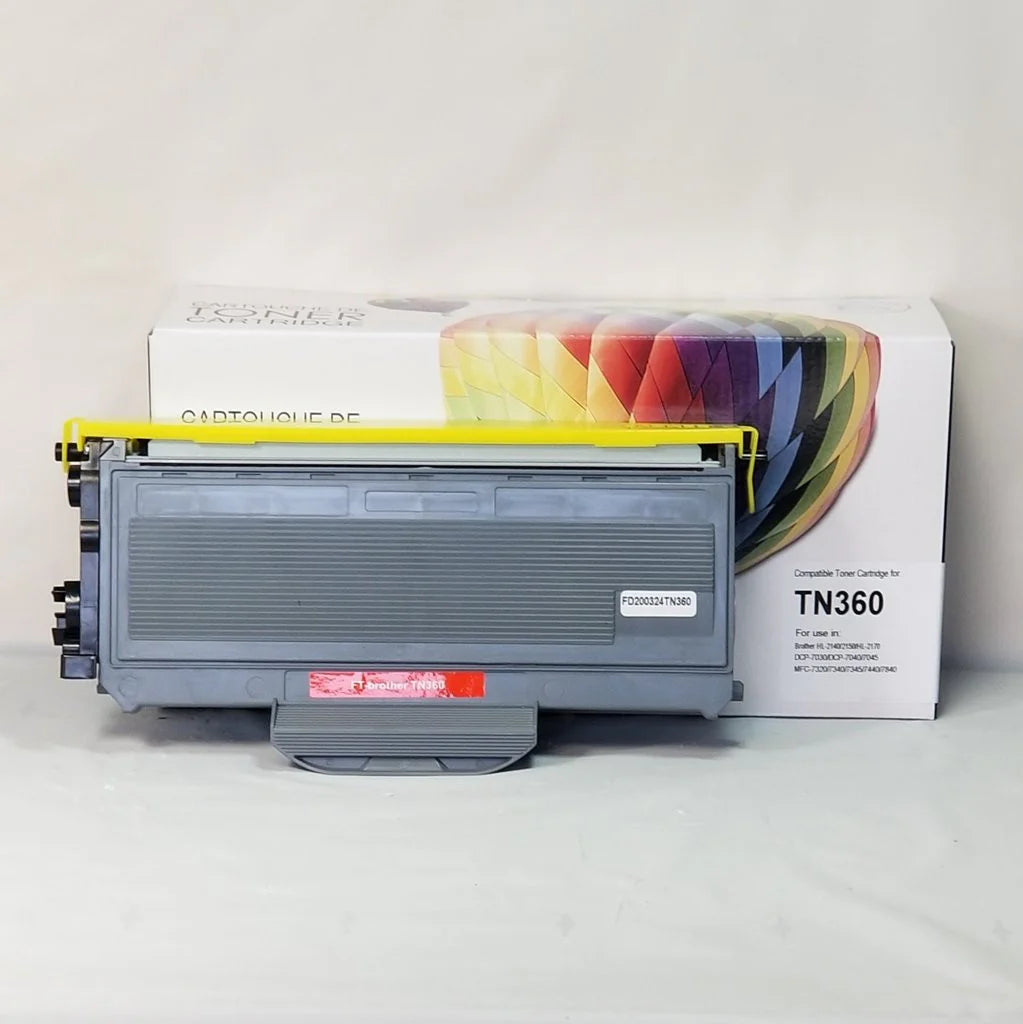 Compatible Brother TN360 Toner Cartridge - Black - Balloon Brand