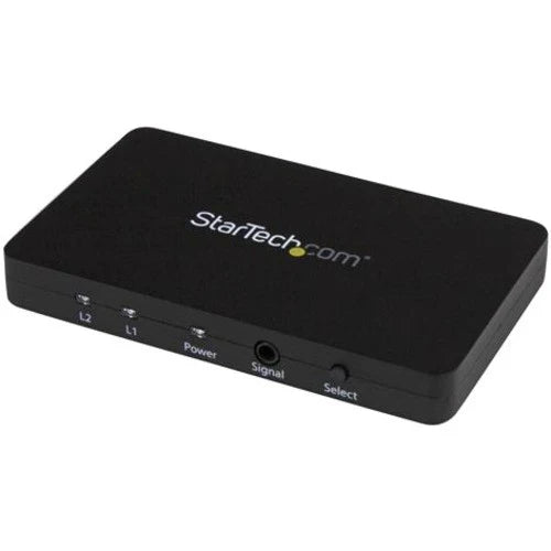 StarTech.com 2-Port HDMI Automatic Video Switch w/ Aluminum Housing and MHL Support - 4K 30Hz VS221HD4K