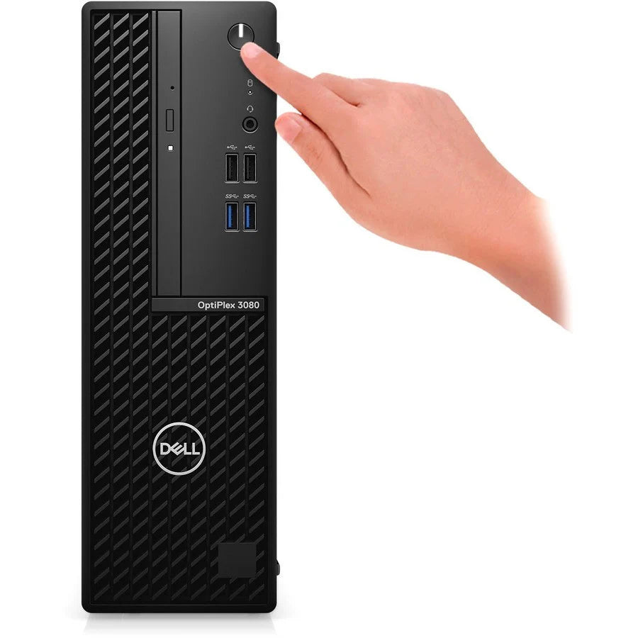 Dell OptiPlex 3000 3080 Desktop Computer - Intel Core i5 10th Gen i5-10500 Hexa-core (6 Core) 3.10 GHz - 8 GB RAM DDR4 SDRAM - 500 GB HDD - Small Form Factor 6FPYC