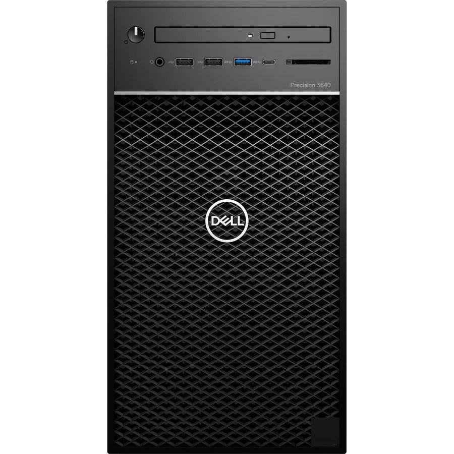 Dell Precision 3000 3640 Workstation - Intel Core i5 Hexa-core (6 Core) i5-10500 10th Gen 3.10 GHz - 8 GB DDR4 SDRAM RAM - 256 GB SSD - Tower 61RMC