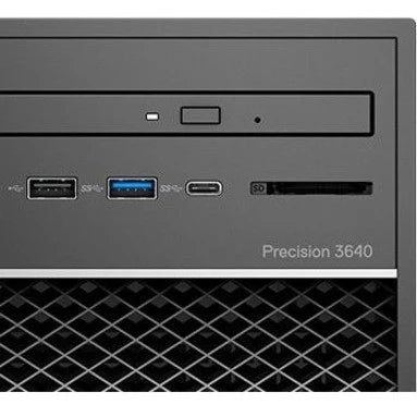 Dell Precision 3000 3640 Workstation - Intel Core i5 Hexa-core (6 Core) i5-10500 10th Gen 3.10 GHz - 8 GB DDR4 SDRAM RAM - 256 GB SSD - Tower 61RMC