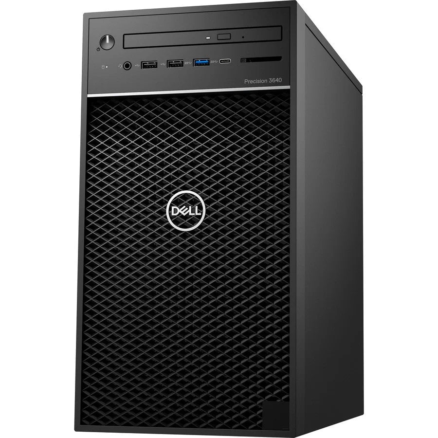 Dell Precision 3000 3640 Workstation - Intel Core i5 Hexa-core (6 Core) i5-10500 10th Gen 3.10 GHz - 8 GB DDR4 SDRAM RAM - 256 GB SSD - Tower 61RMC