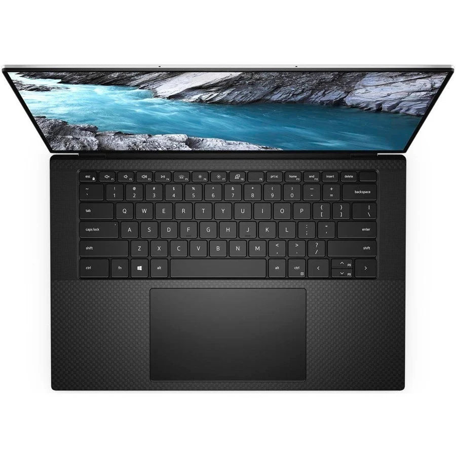 Dell XPS 15 9500 15.6" Touchscreen Notebook - 3840 x 2400 - Intel Core i7 10th Gen i7-10750H Hexa-core (6 Core) - 32 GB RAM - 1 TB SSD - Platinum Silver, Carbon Fiber Black GK1NH