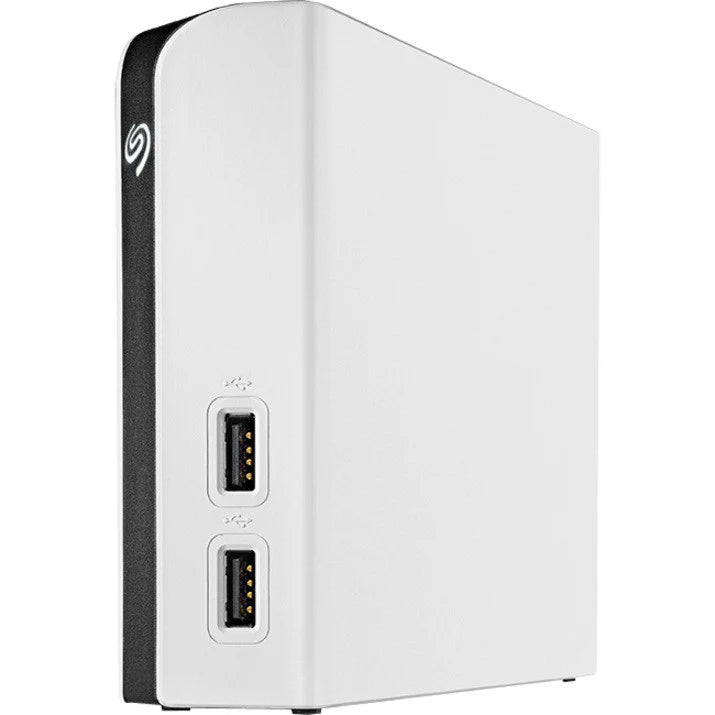 Seagate Game Drive STGG8000400 8 TB Portable Hard Drive - External - White STGG8000400