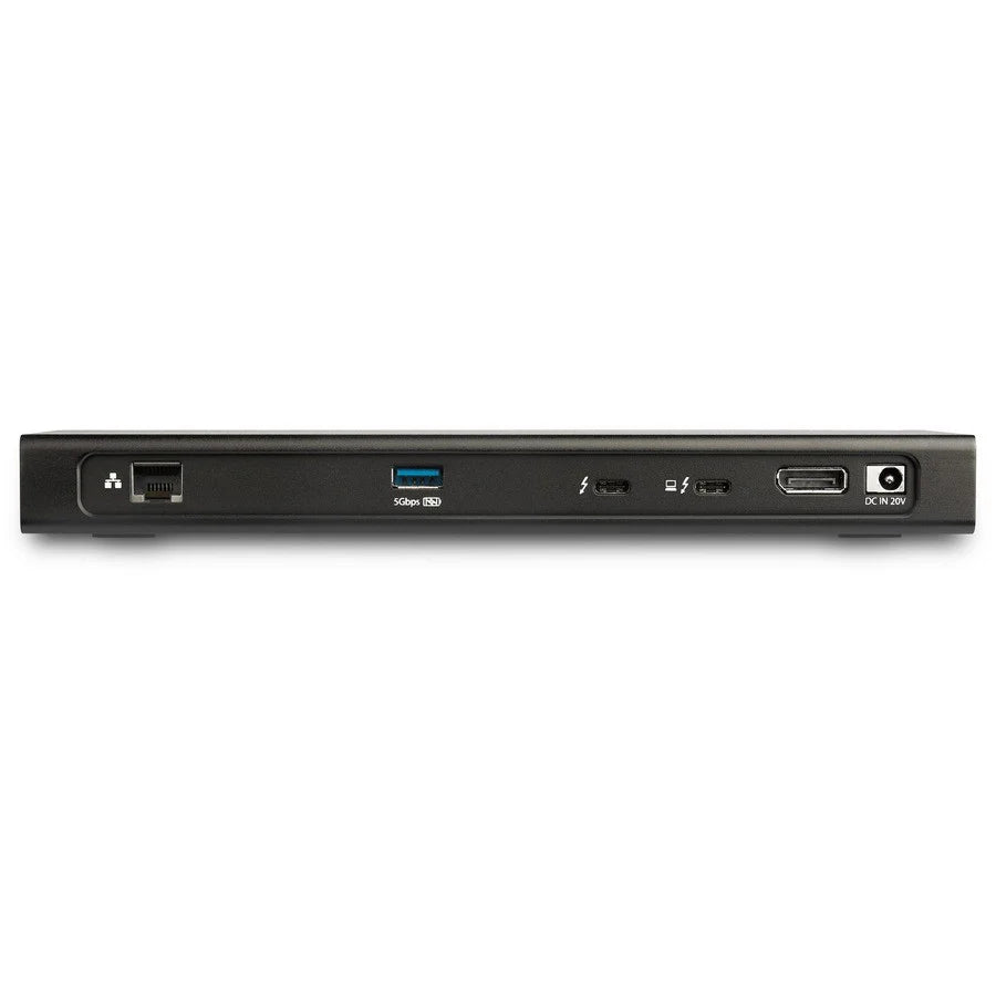 StarTech.com Thunderbolt 3 Dock - Dual Monitor 4K 60Hz Docking Station w/ DisplayPort - PCIe M.2 NVMe SSD Enclosure, SD 4.0, USB, 85W PD TB3DK2DPM2