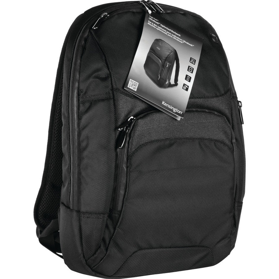 Kensington Triple Trek Carrying Case (Backpack) for 13" to 14" Ultrabook - Black 62591