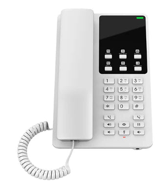 Grandstream GHP620W Desktop Hotel Phone w/ built-in WiFi - White