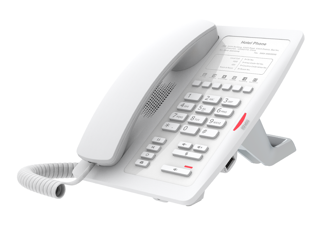 Fanvil H3 Hotel IP Phone - White