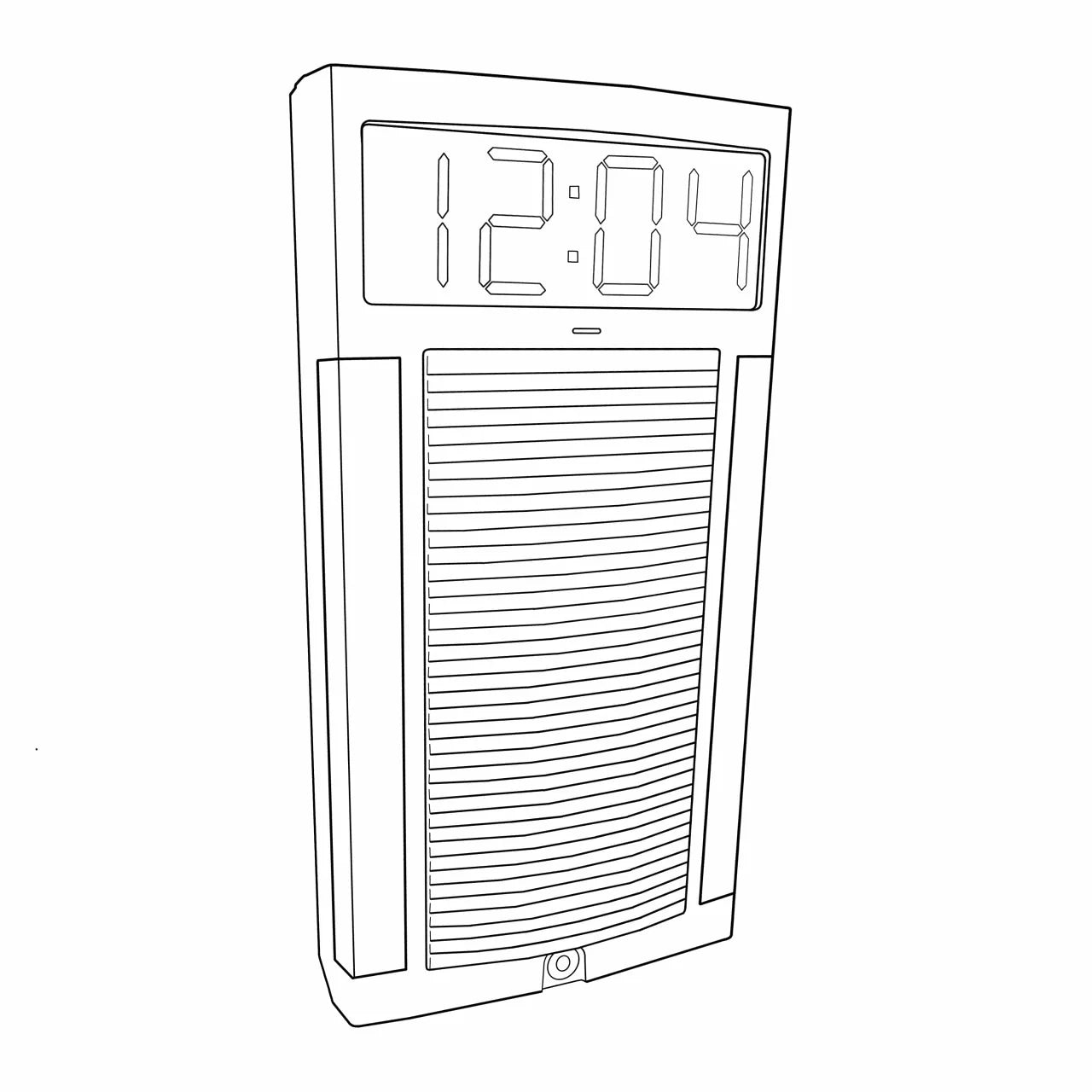 Algo 8190 IP Speaker – Clock