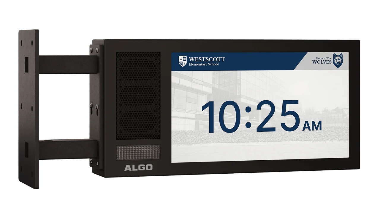 Algo 8420 IP Dual-Sided Display Speaker