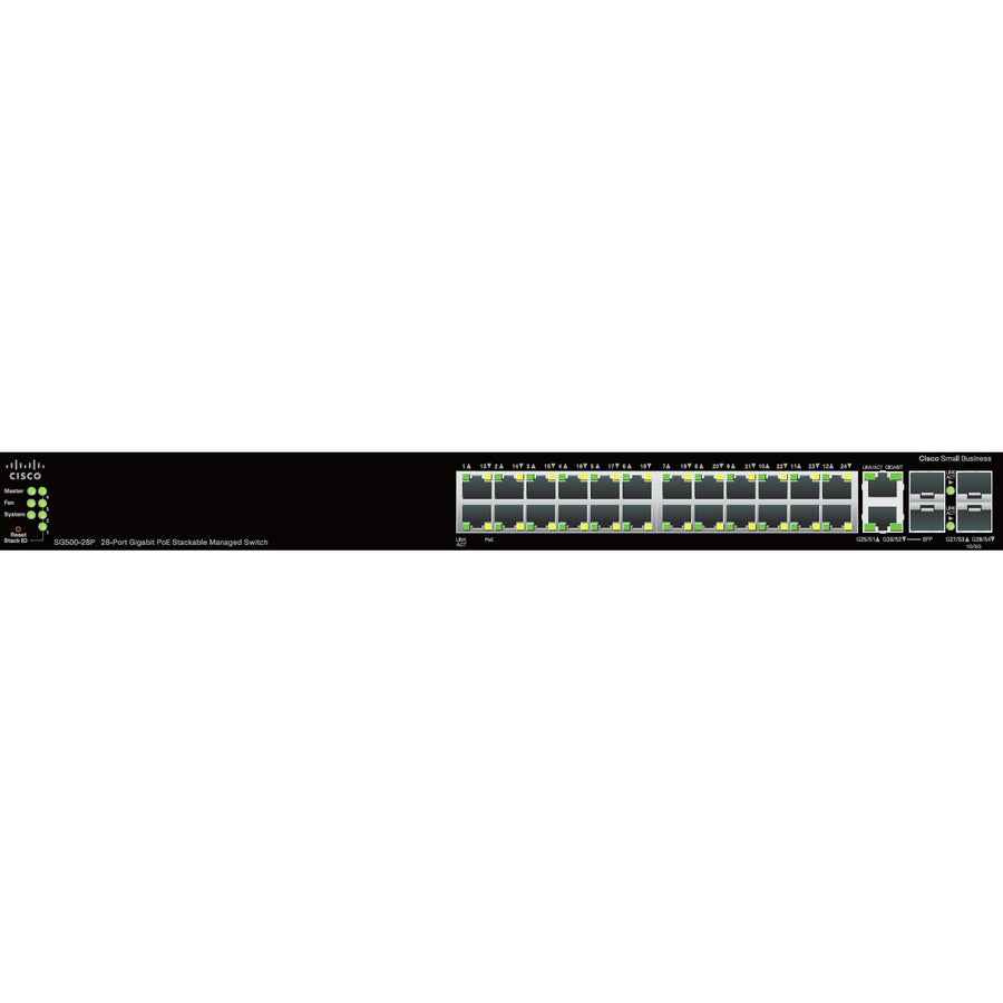 Cisco SG500-28P Ethernet Switch SG500-28P-K9-NA