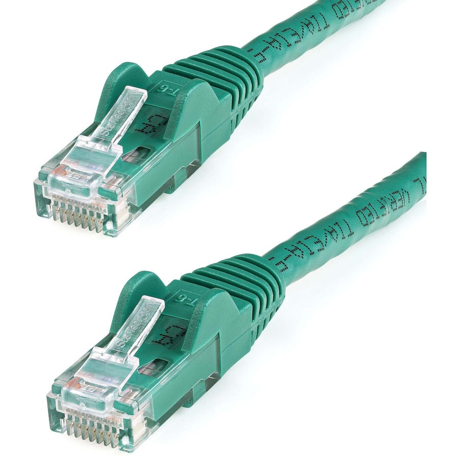 StarTech.com Câble Ethernet CAT6 de 3 pieds - Gigabit vert sans accroc - Cordon de brassage PoE UTP 650 MHz de catégorie 6 100 W Câblage certifié UL/TIA N6PATCH3GN