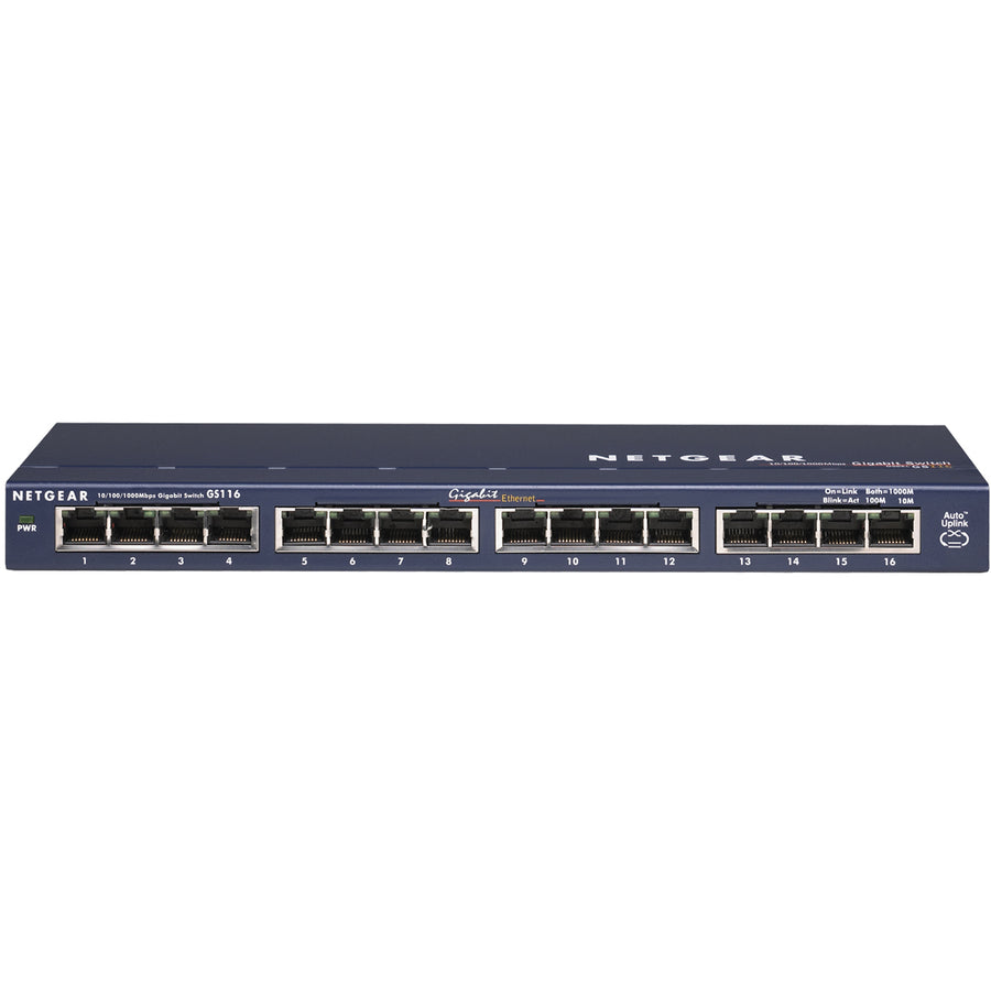 Netgear ProSafe GS116 Commutateur Ethernet Gigabit 16 ports GS116NA