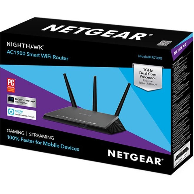 Routeur sans fil Netgear R7000 Wi-Fi 5 IEEE 802.11ac R7000-100CNS