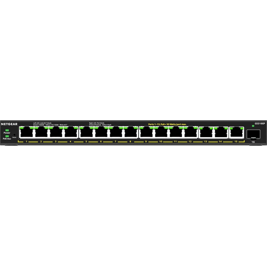 Netgear GS316EP Commutateur Ethernet GS316EP-100NAS
