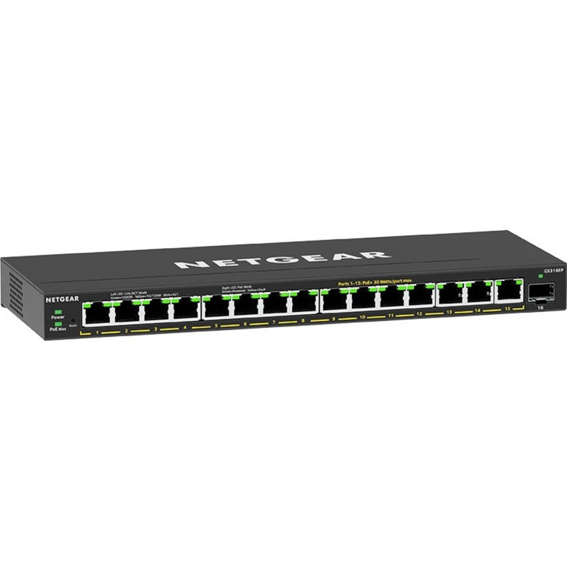 Netgear GS316EP Ethernet Switch GS316EP-100NAS