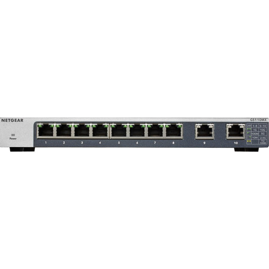 Commutateur Ethernet Netgear GS110MX GS110MX-100NAS