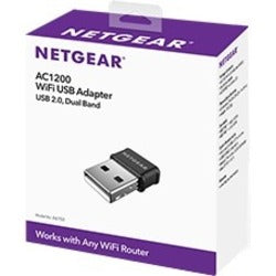 Netgear A6150 IEEE 802.11ac Wi-Fi Adapter for Wireless Router A6150-100PAS