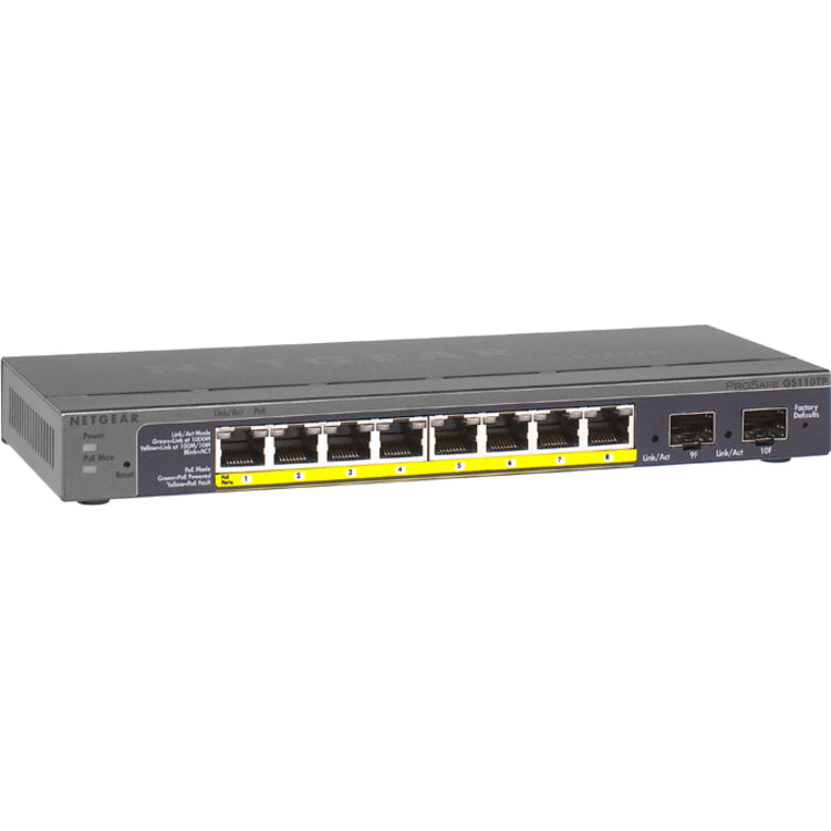 Commutateur Ethernet Netgear ProSafe GS110TP GS110TP-300NAS