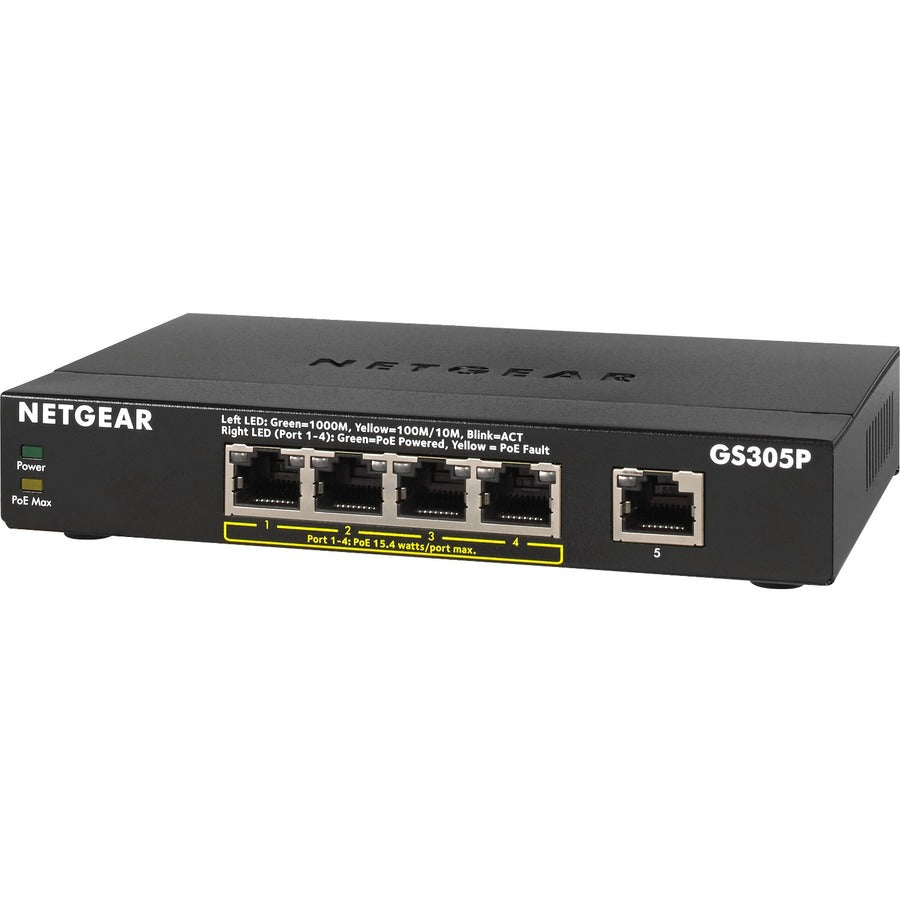 Commutateur Ethernet Netgear 300 GS305P GS305P-200NAS