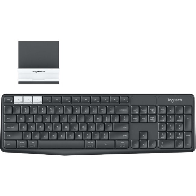 Ensemble clavier et support sans fil multi-appareils Logitech K375s 920-008165