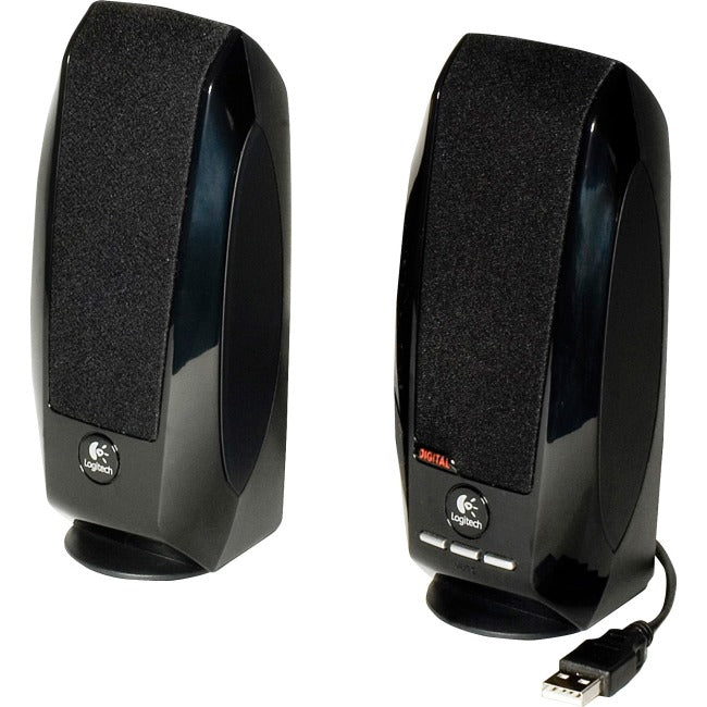 Logitech S-150 2.0 Speaker System - 1.2 W RMS - Black 980-000028