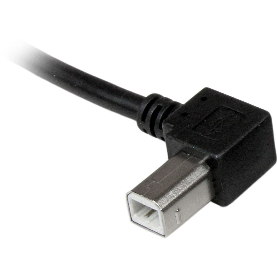 StarTech.com Câble USB 2.0 A vers angle gauche B de 3 m - M/M USBAB3ML