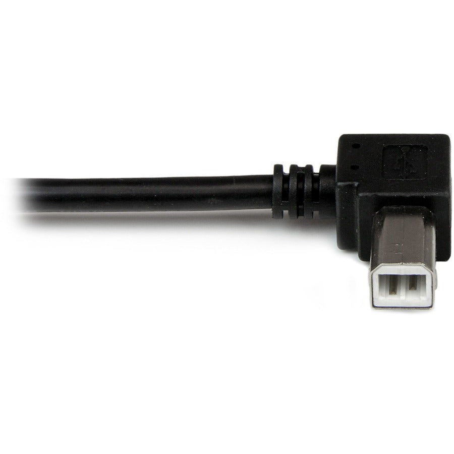 StarTech.com Câble USB 2.0 A vers angle gauche B de 3 m - M/M USBAB3ML