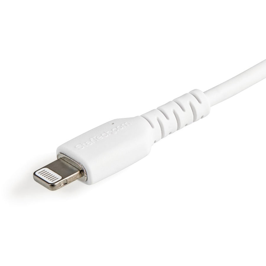 StarTech.com Câble USB-A vers Lightning blanc durable de 15 cm, câble de charge/synchronisation robuste et robuste pour Apple iPhone/iPad certifié MFi RUSBLTMM15CMW