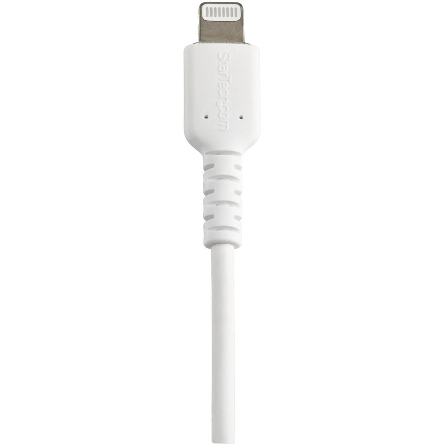 StarTech.com Câble USB-A vers Lightning blanc durable de 15 cm, câble de charge/synchronisation robuste et robuste pour Apple iPhone/iPad certifié MFi RUSBLTMM15CMW